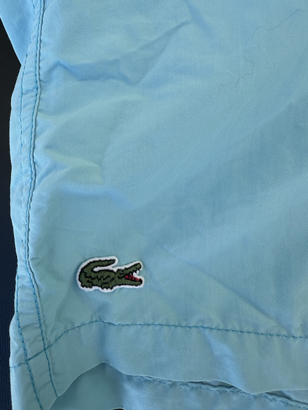 Lacoste Light Blue Swim Trunks Medium