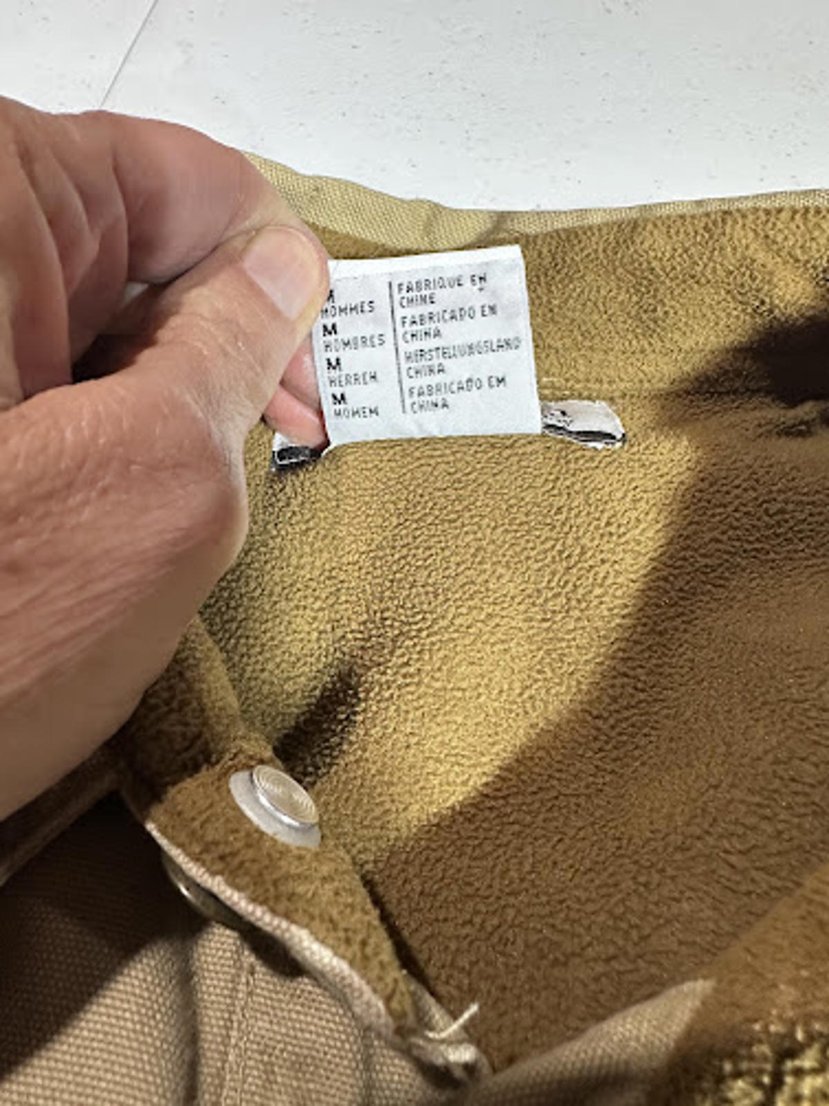 Columbia Fleece-Lined Shirt Jacket – Men’s Medium