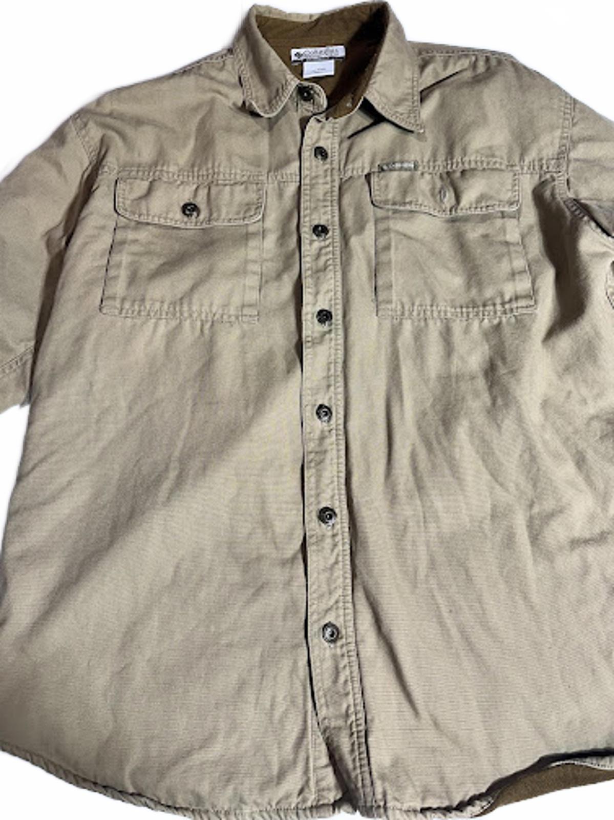 Columbia Fleece-Lined Shirt Jacket – Men’s Medium