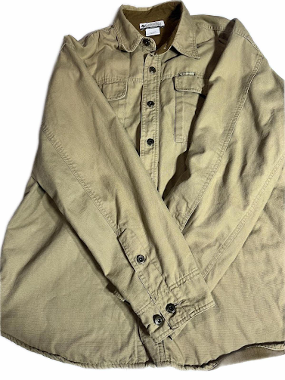 Columbia Fleece-Lined Shirt Jacket – Men’s Medium