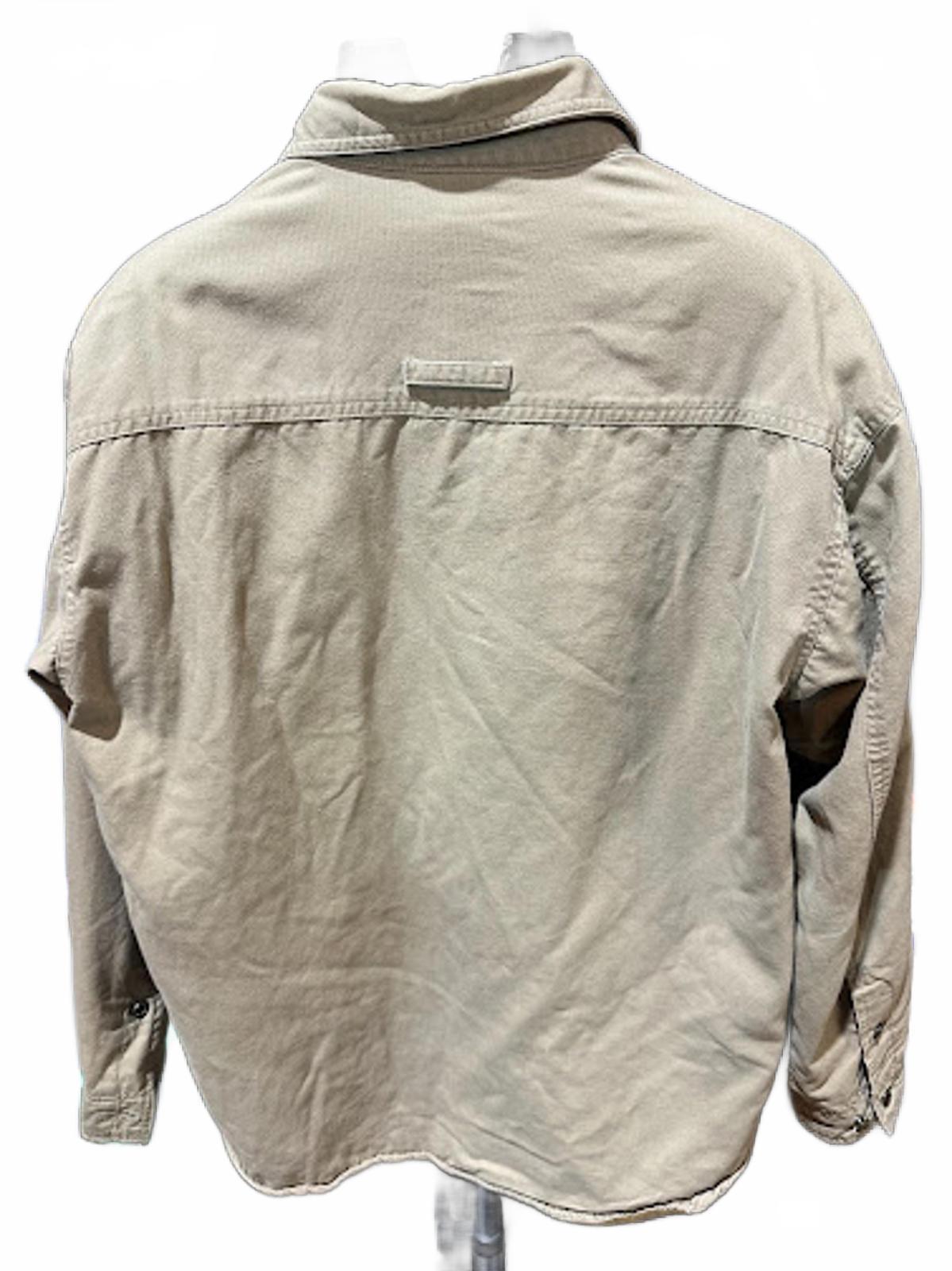 Columbia Fleece-Lined Shirt Jacket – Men’s Medium