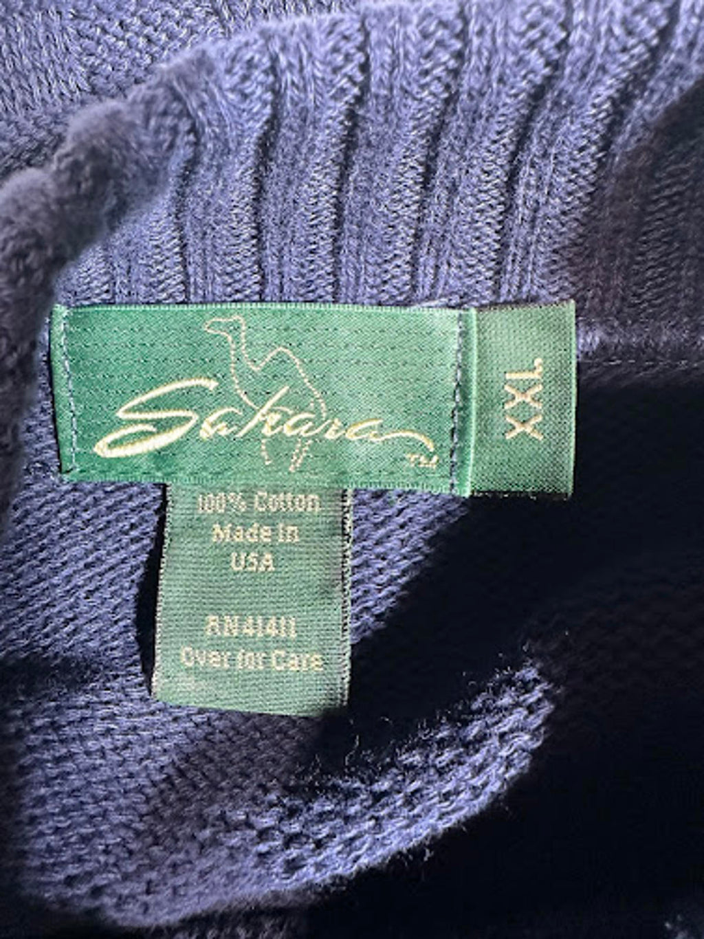 Vintage USA Navy Midshipmen Football Knit Sweater XXL