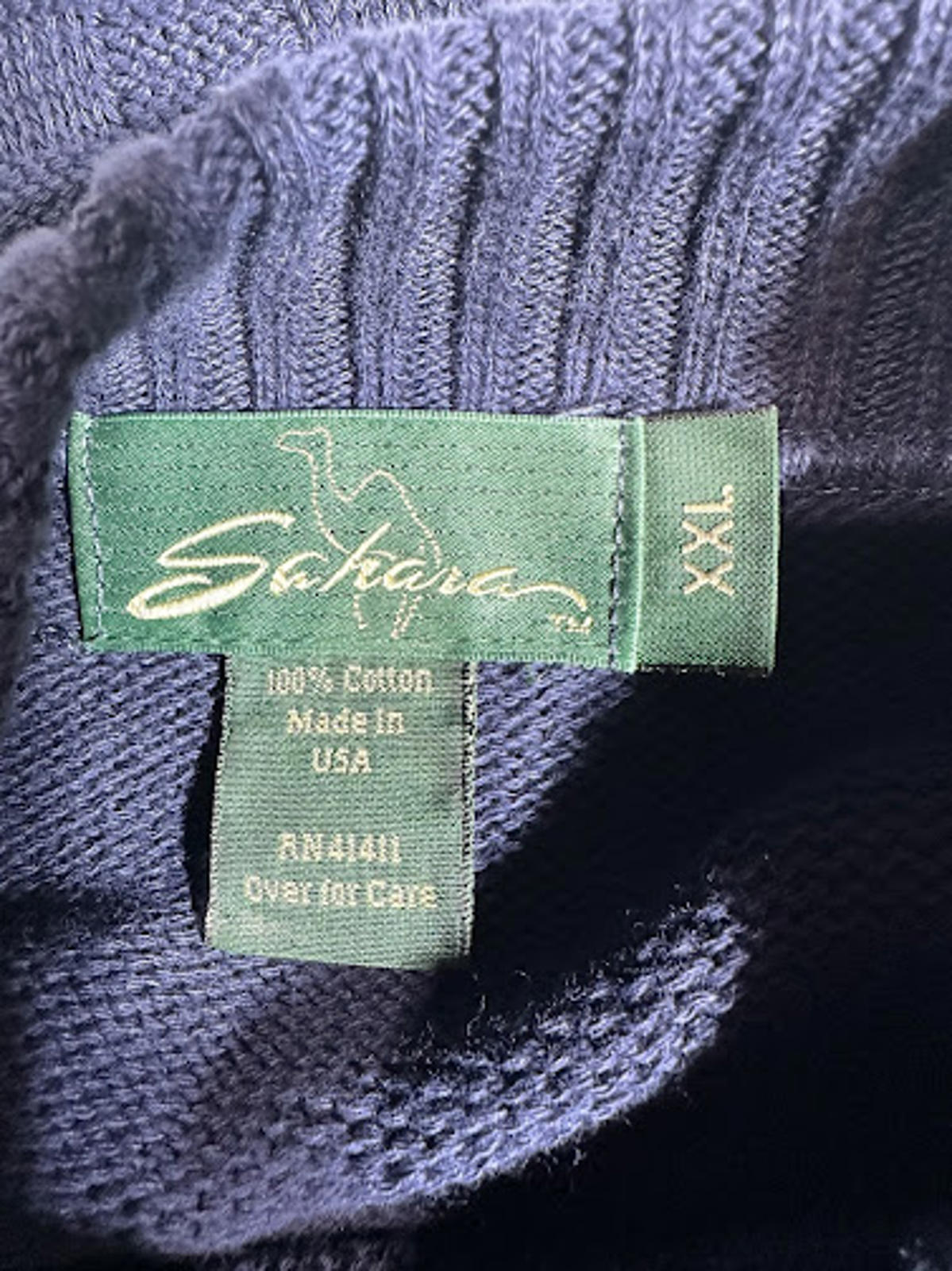 Vintage USA Navy Midshipmen Football Knit Sweater XXL