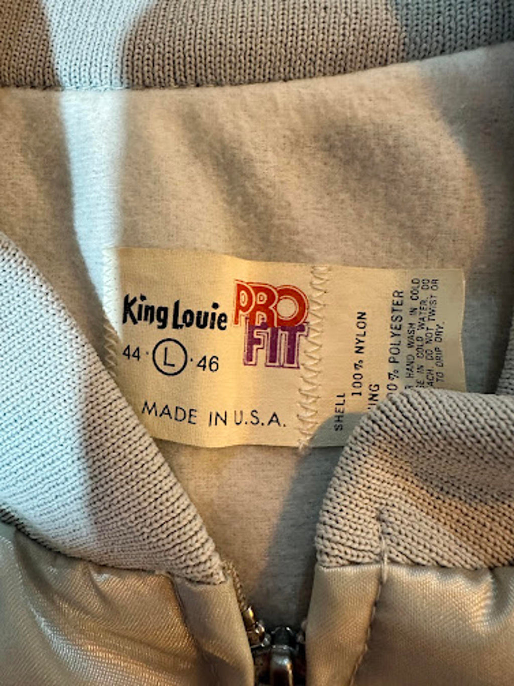 Vintage King Louie Lexus Satin Jacket USA