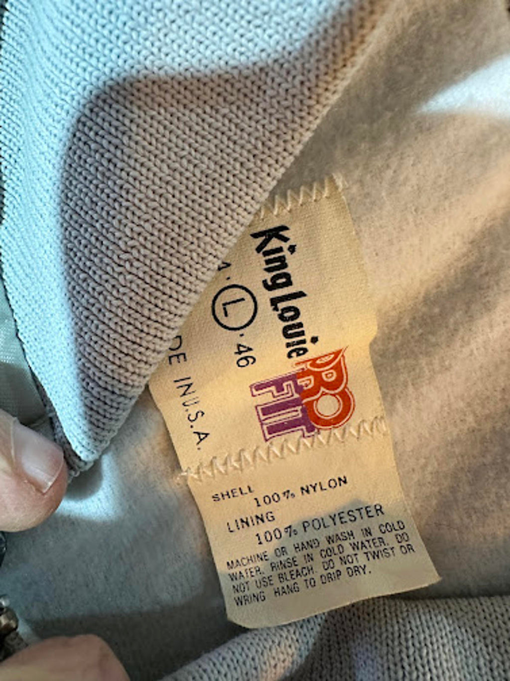 Vintage King Louie Lexus Satin Jacket USA