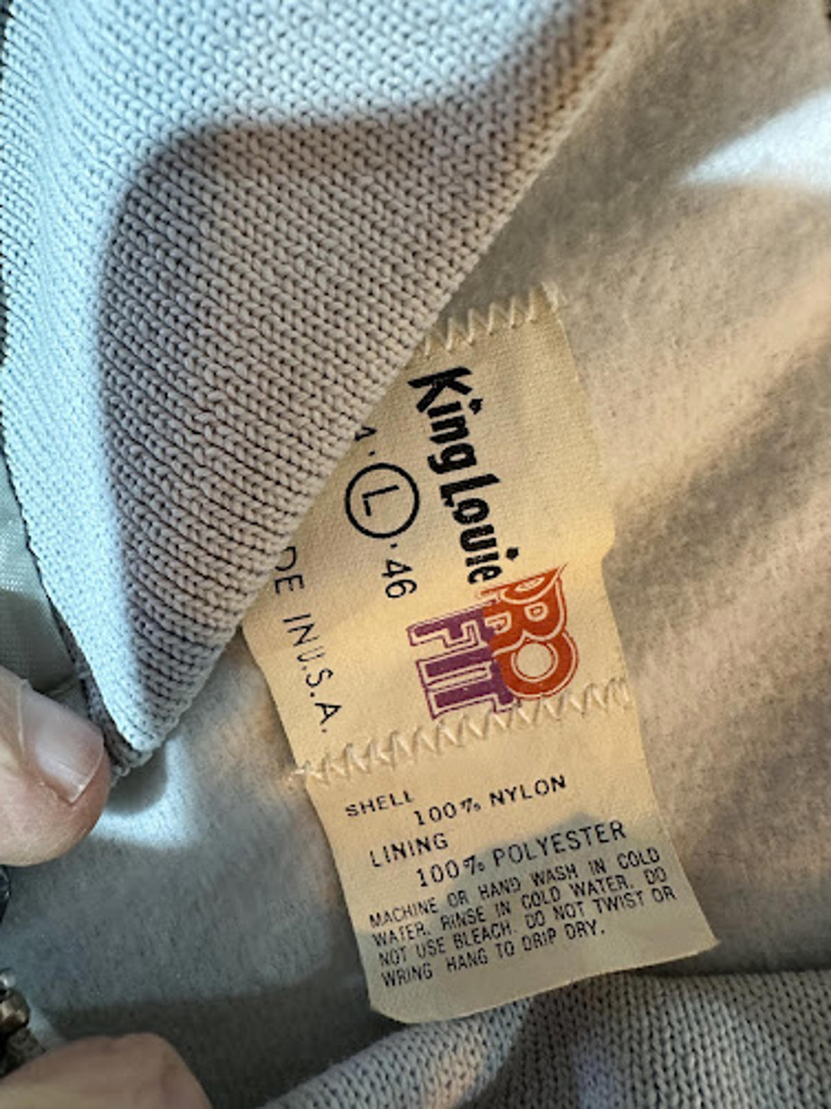 Vintage King Louie Lexus Satin Jacket USA