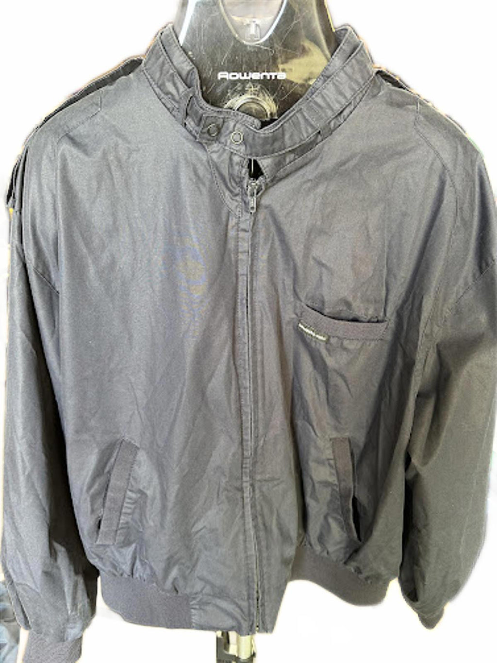 Vintage Members Only Navy Zip Jacket