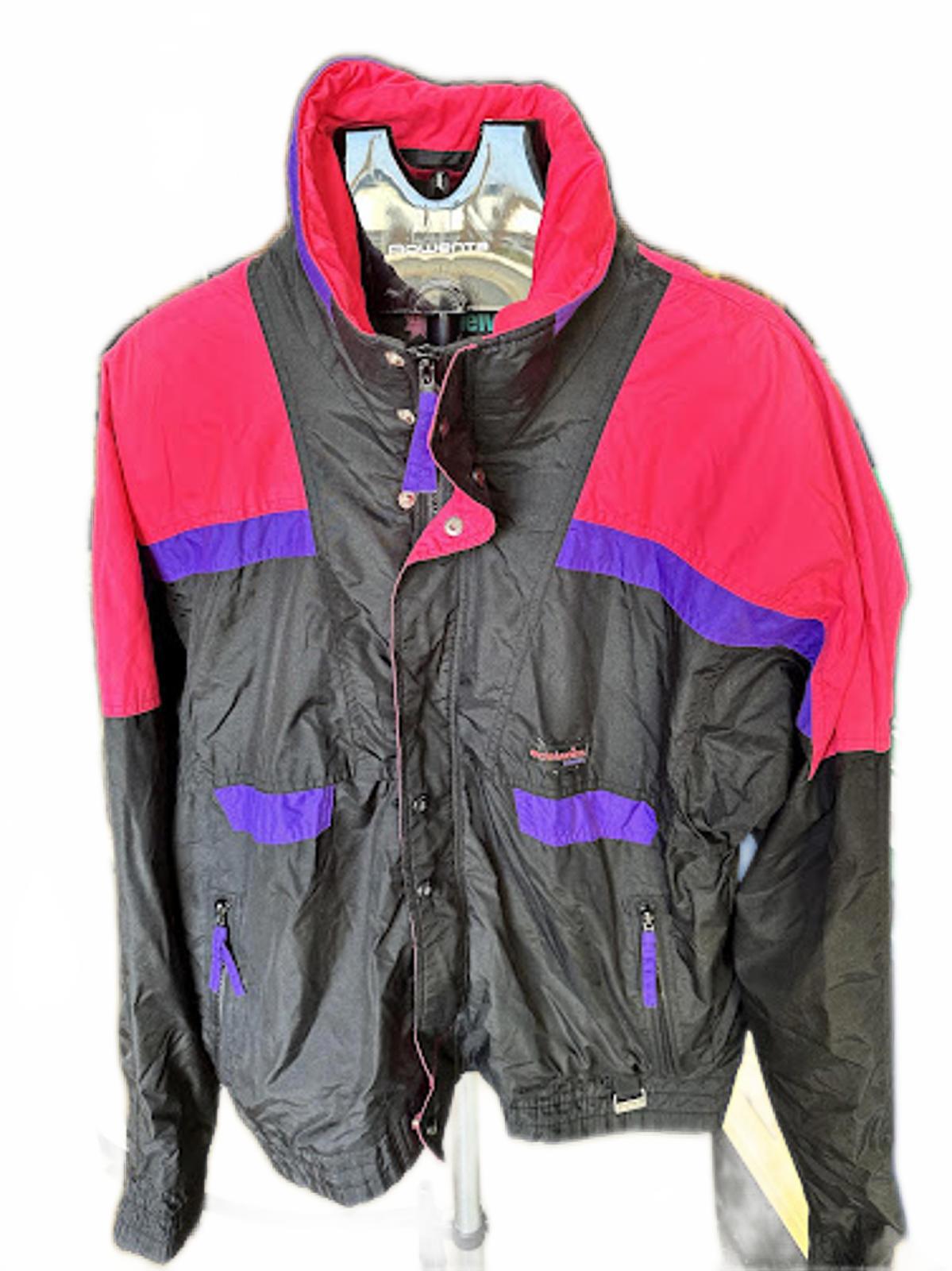 Vintage Edelweiss Skiwear Colorblock Ski Jacket 90