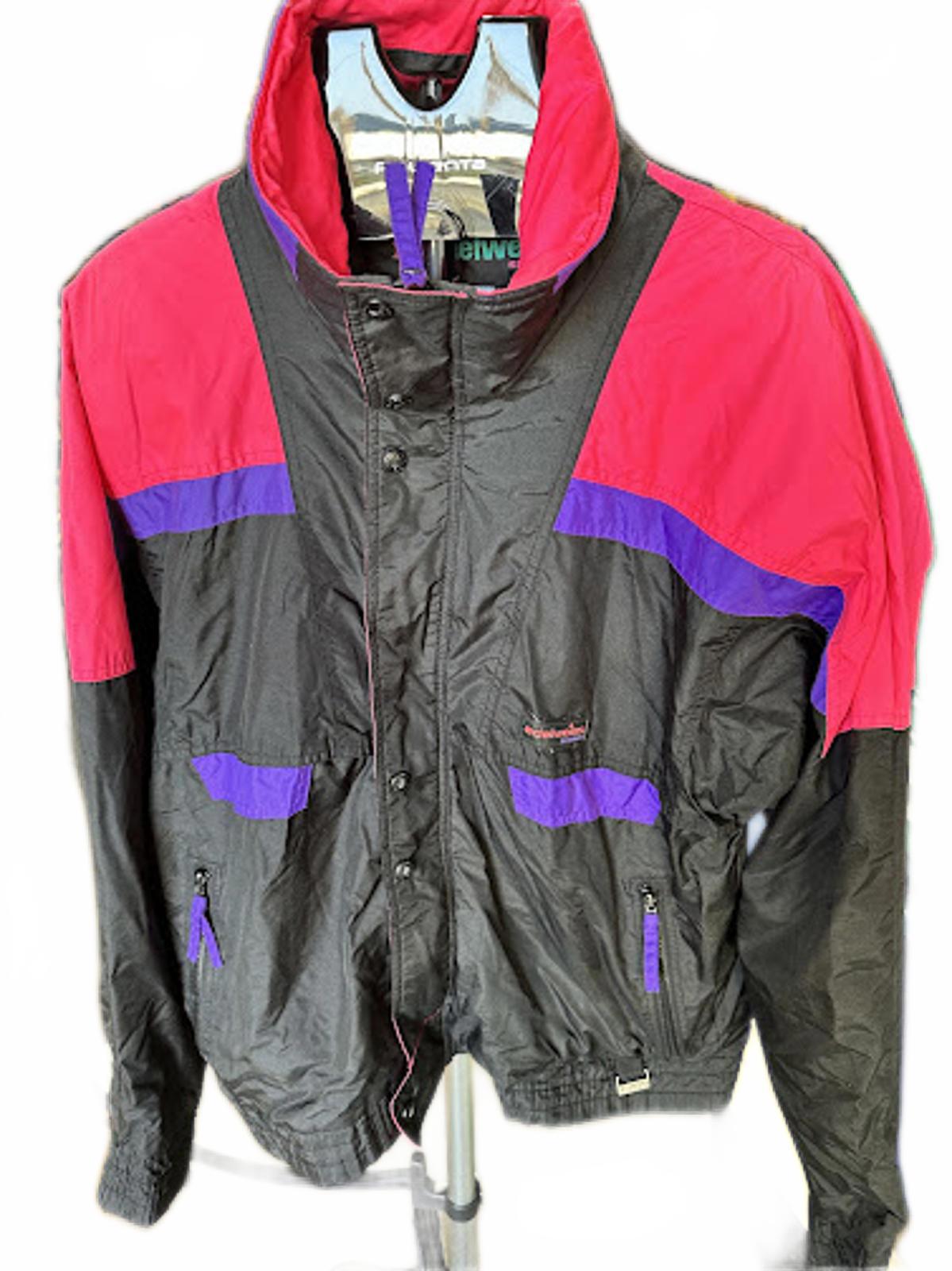 Vintage Edelweiss Skiwear Colorblock Ski Jacket 90
