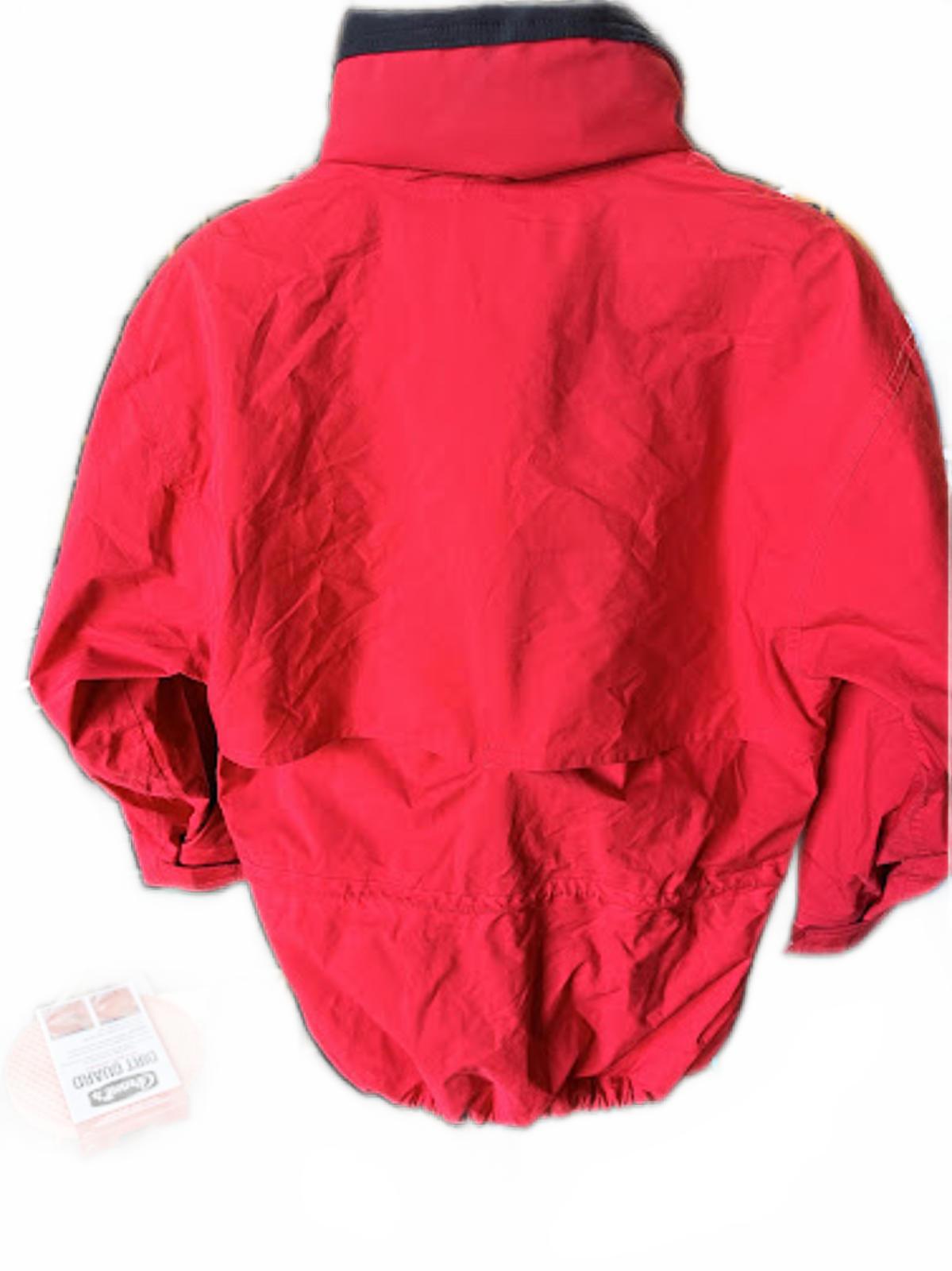 Vintage Eddie Bauer Red Ski Jacket Hooded 90s Small
