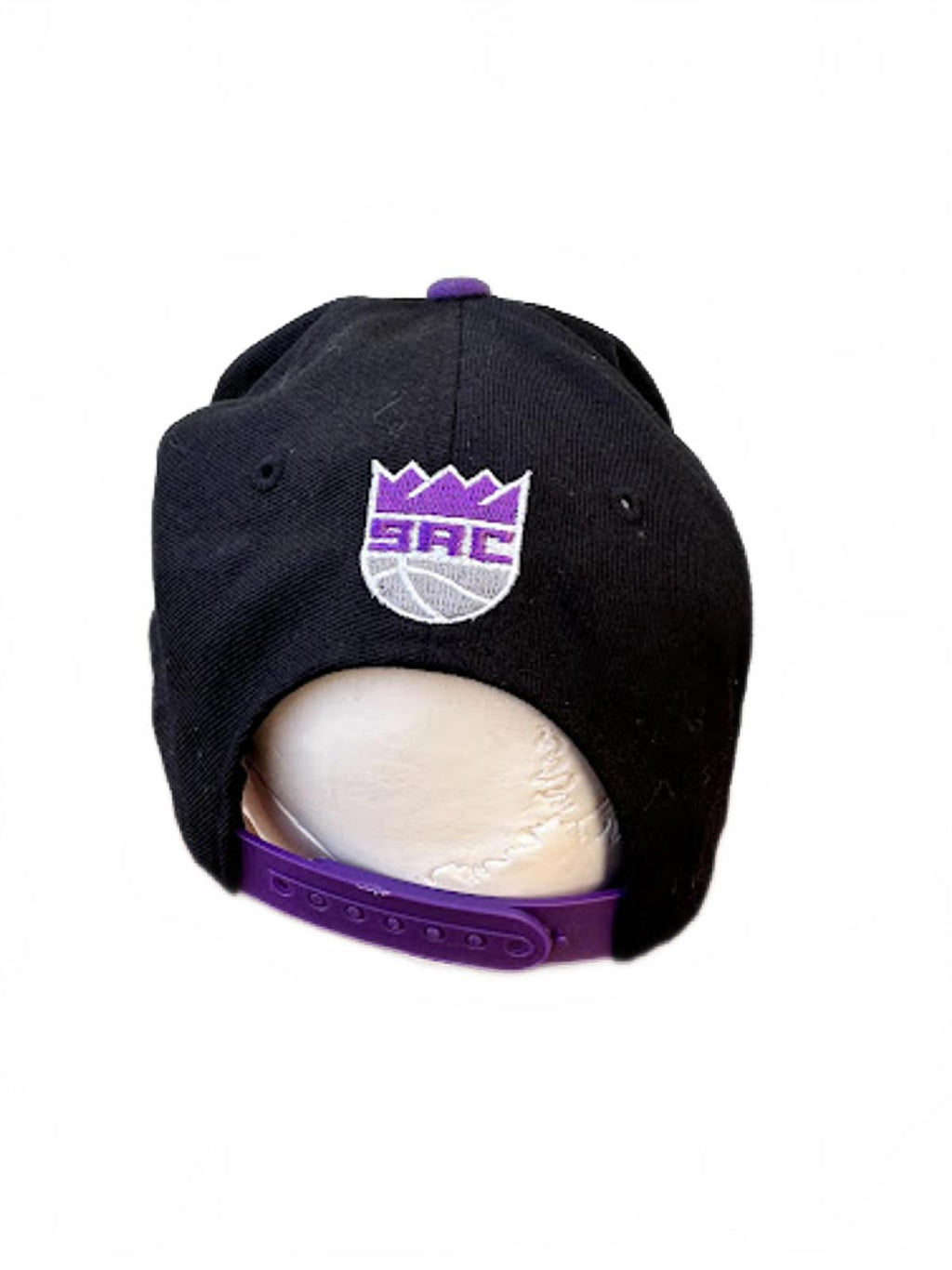 Sacramento Kings Zephyr Snapback Hat Black Purple