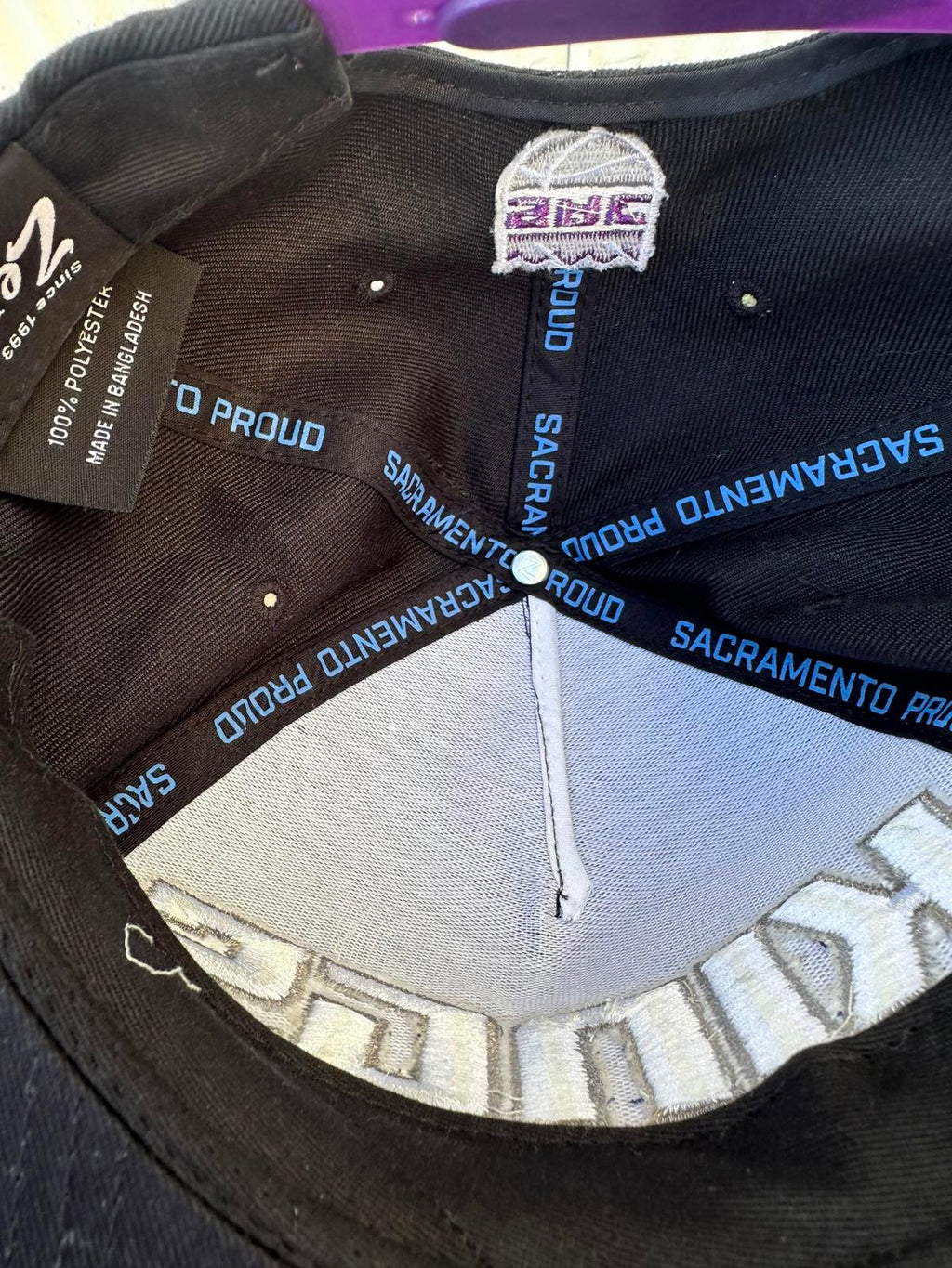 Sacramento Kings Zephyr Snapback Hat