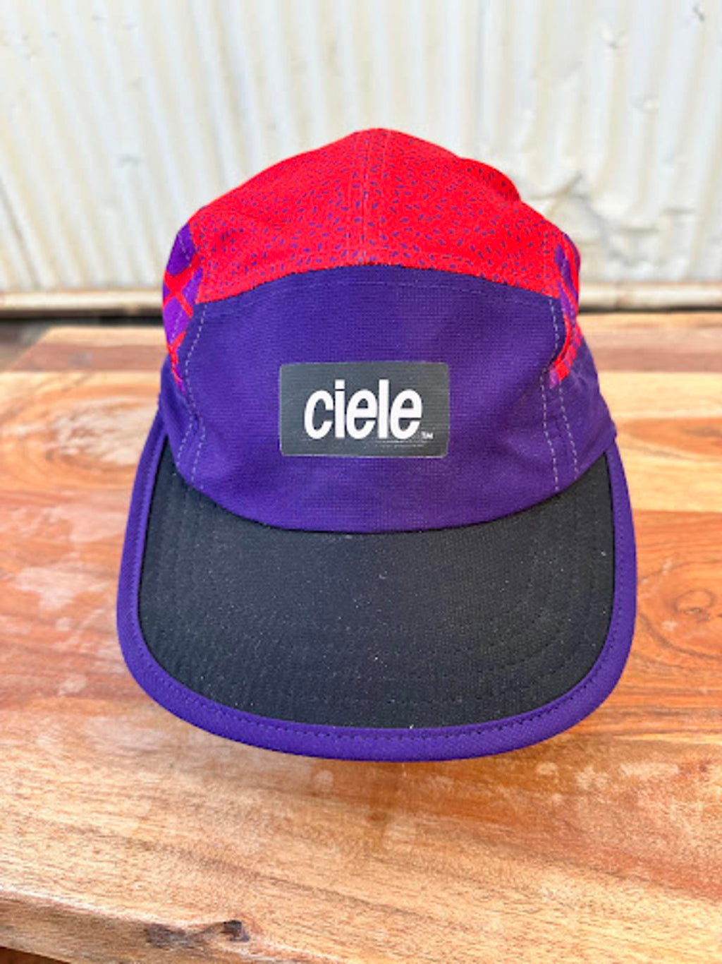 Ciele x Janji Running Cap Purple Red Adjustable