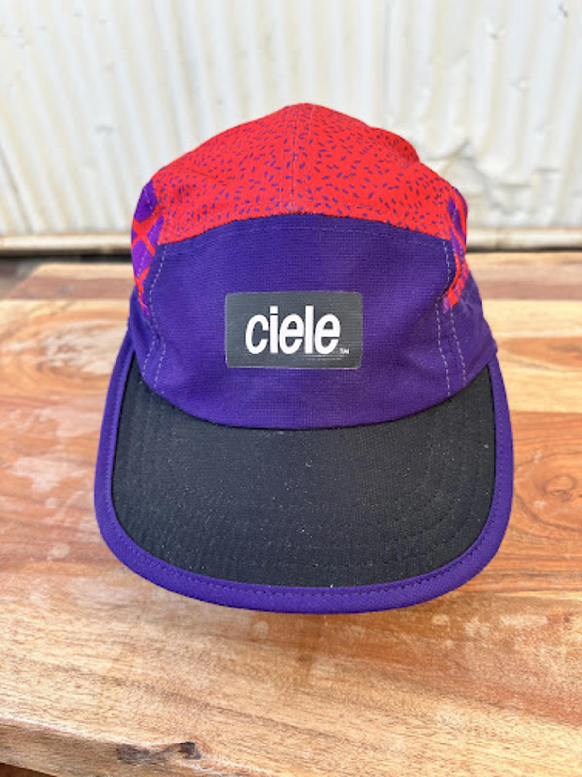 Ciele x Janji Running Cap Purple Red Adjustable