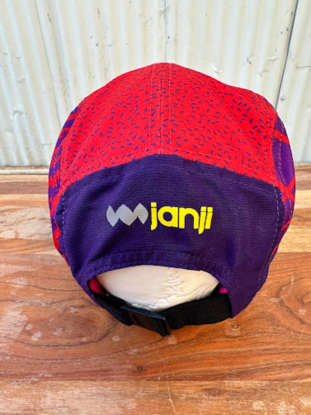Ciele x Janji Running Cap Purple Red Adjustable