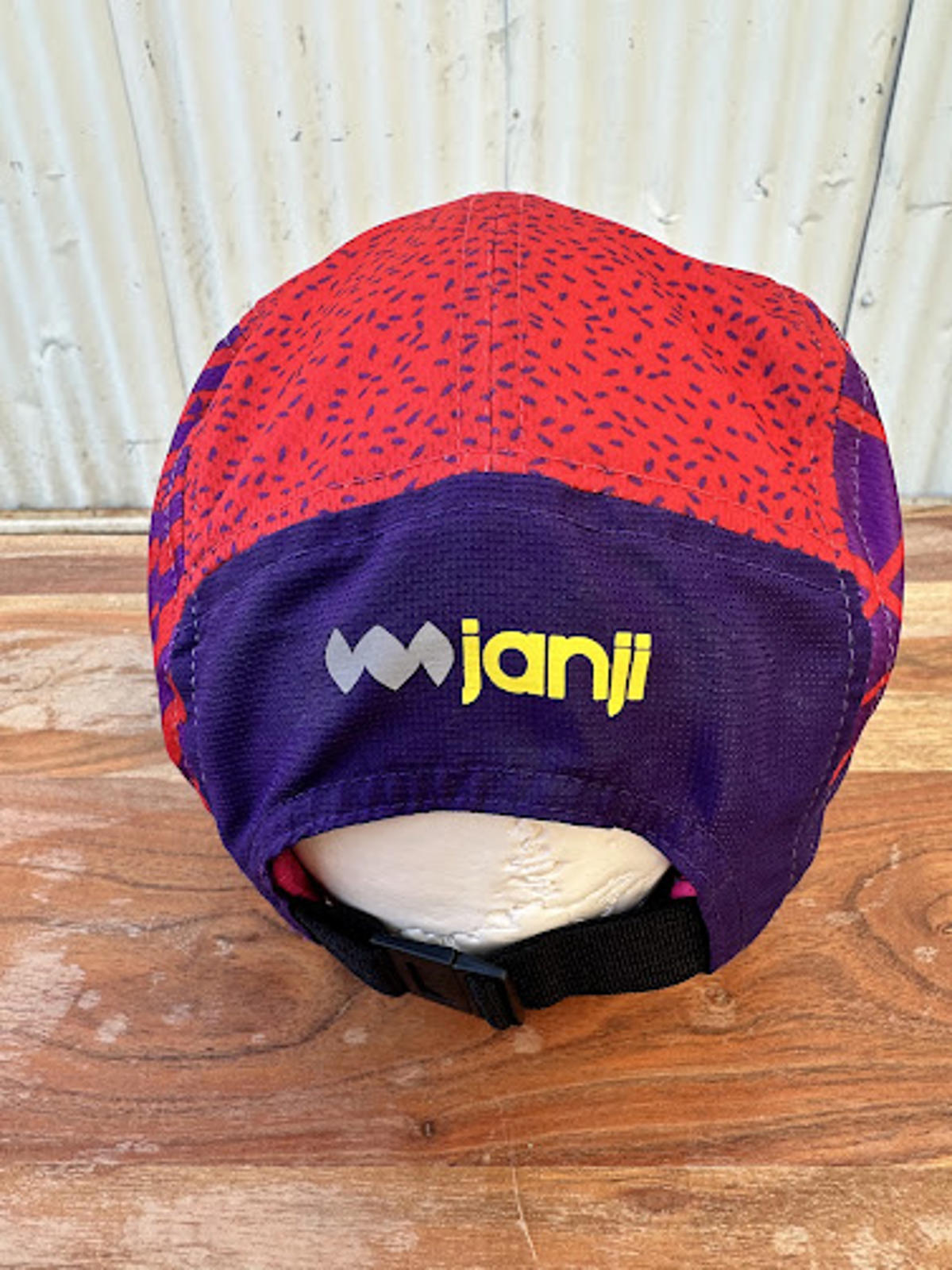 Ciele x Janji Running Cap Purple Red Adjustable