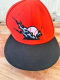 New Era 59FIFTY Flaming Baseball Fitted Hat 7 1/2
