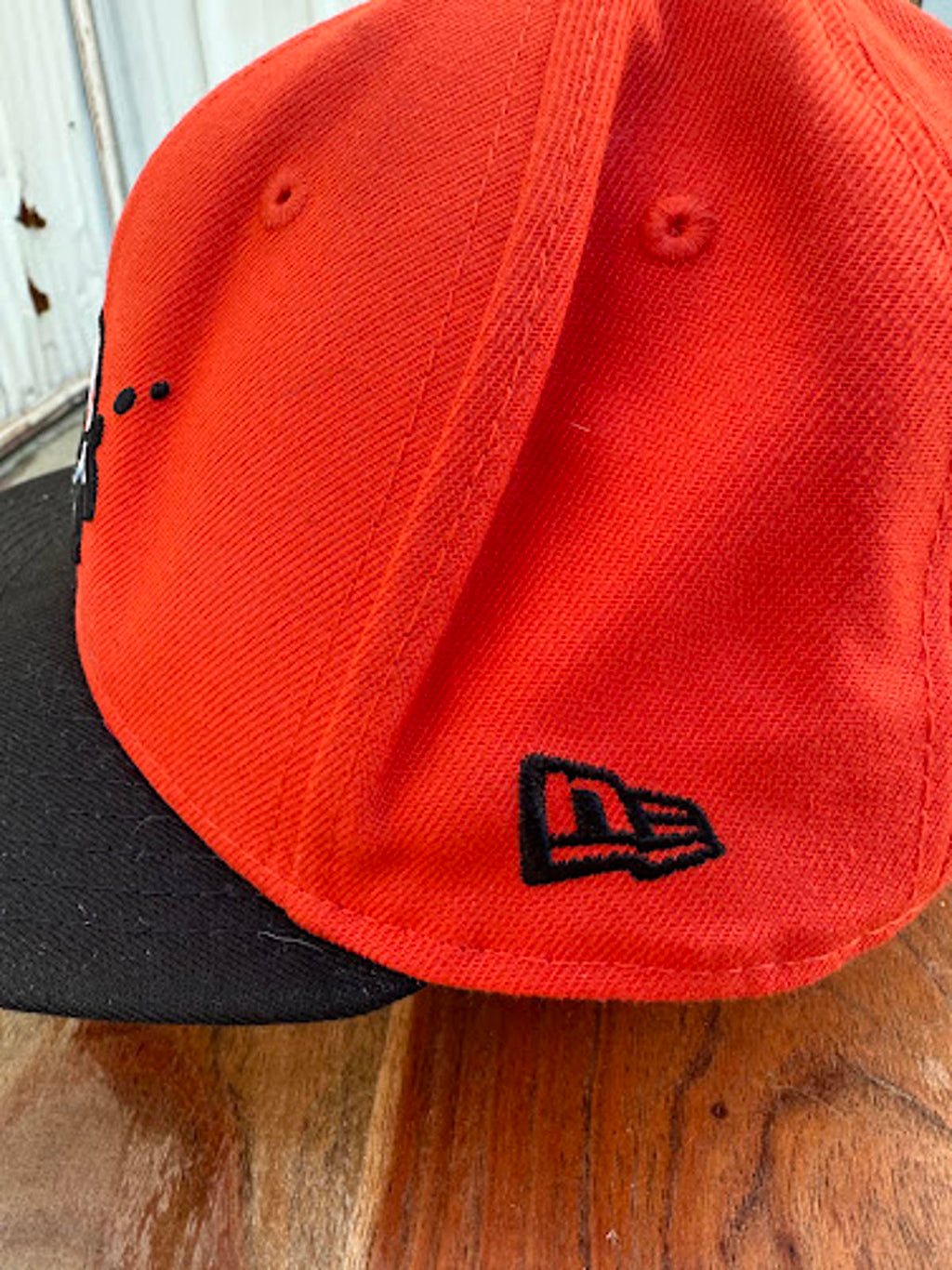 New Era 59FIFTY Flaming Baseball Fitted Hat 7 1/2