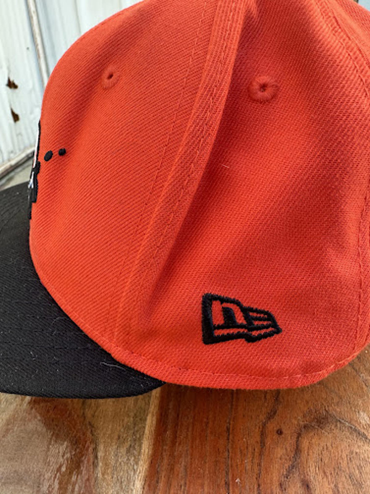 New Era 59FIFTY Flaming Baseball Fitted Hat 7 1/2