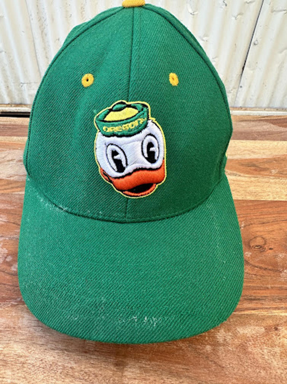 Vintage Oregon Ducks Zephyr Puddles Strapback Hat