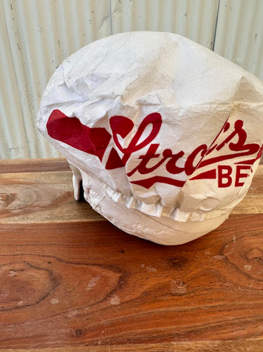 Vintage Stroh’s Beer Paper Promo Hat Advertising