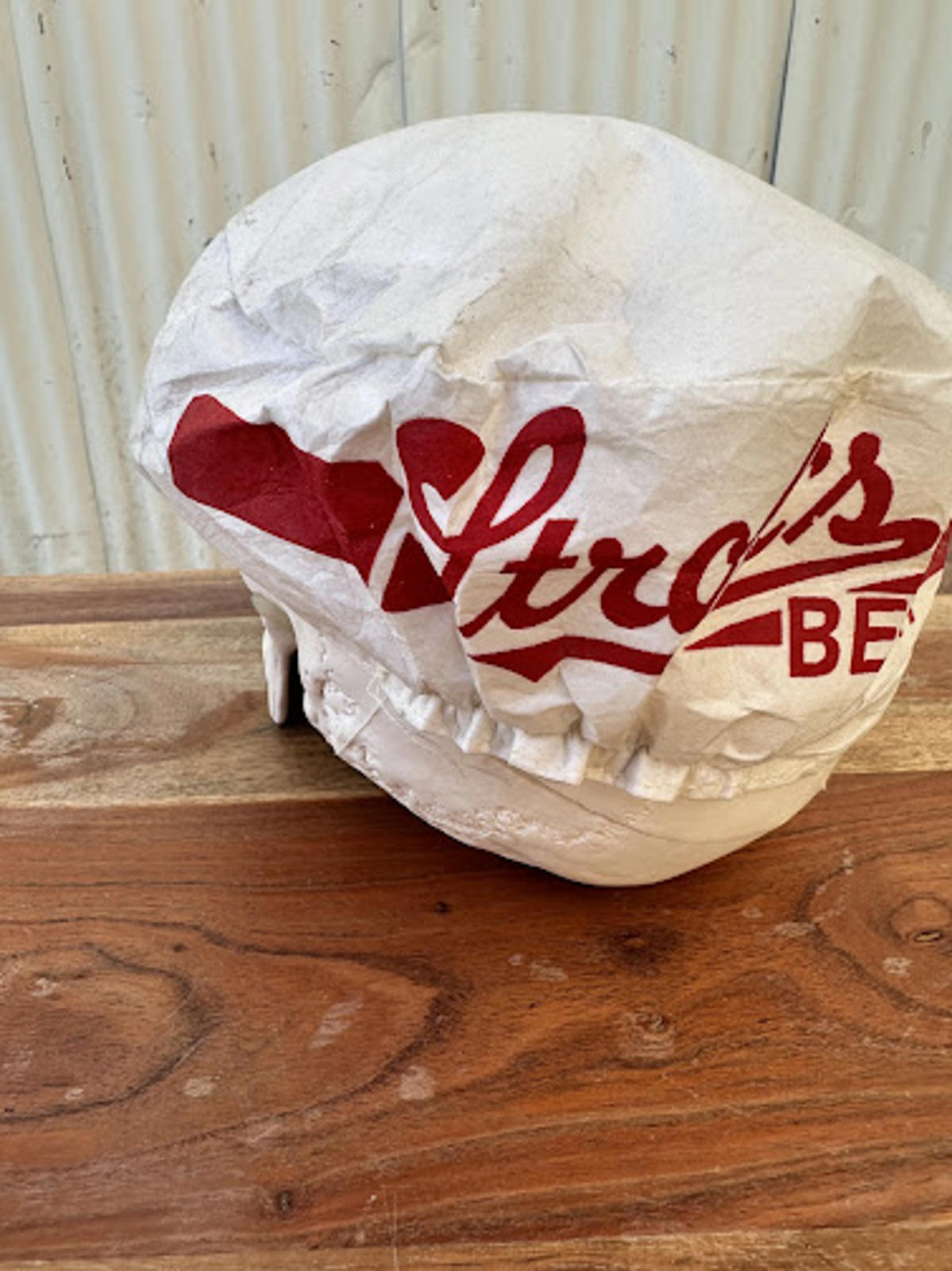 Vintage Stroh’s Beer Paper Promo Hat Advertising