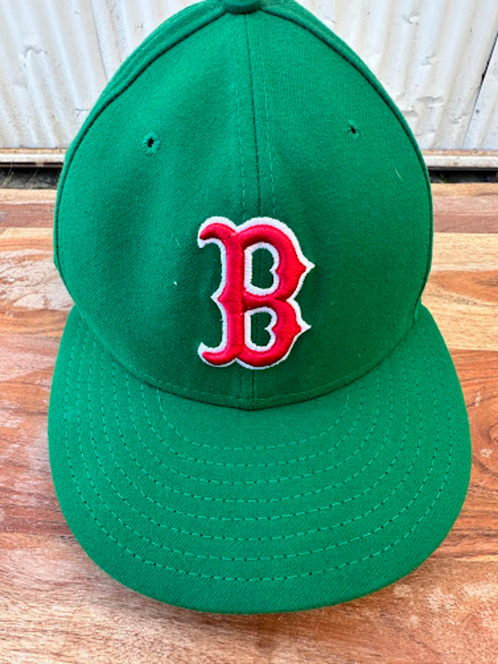 Boston Red Sox New Era 59FIFTY Green Fitted 8