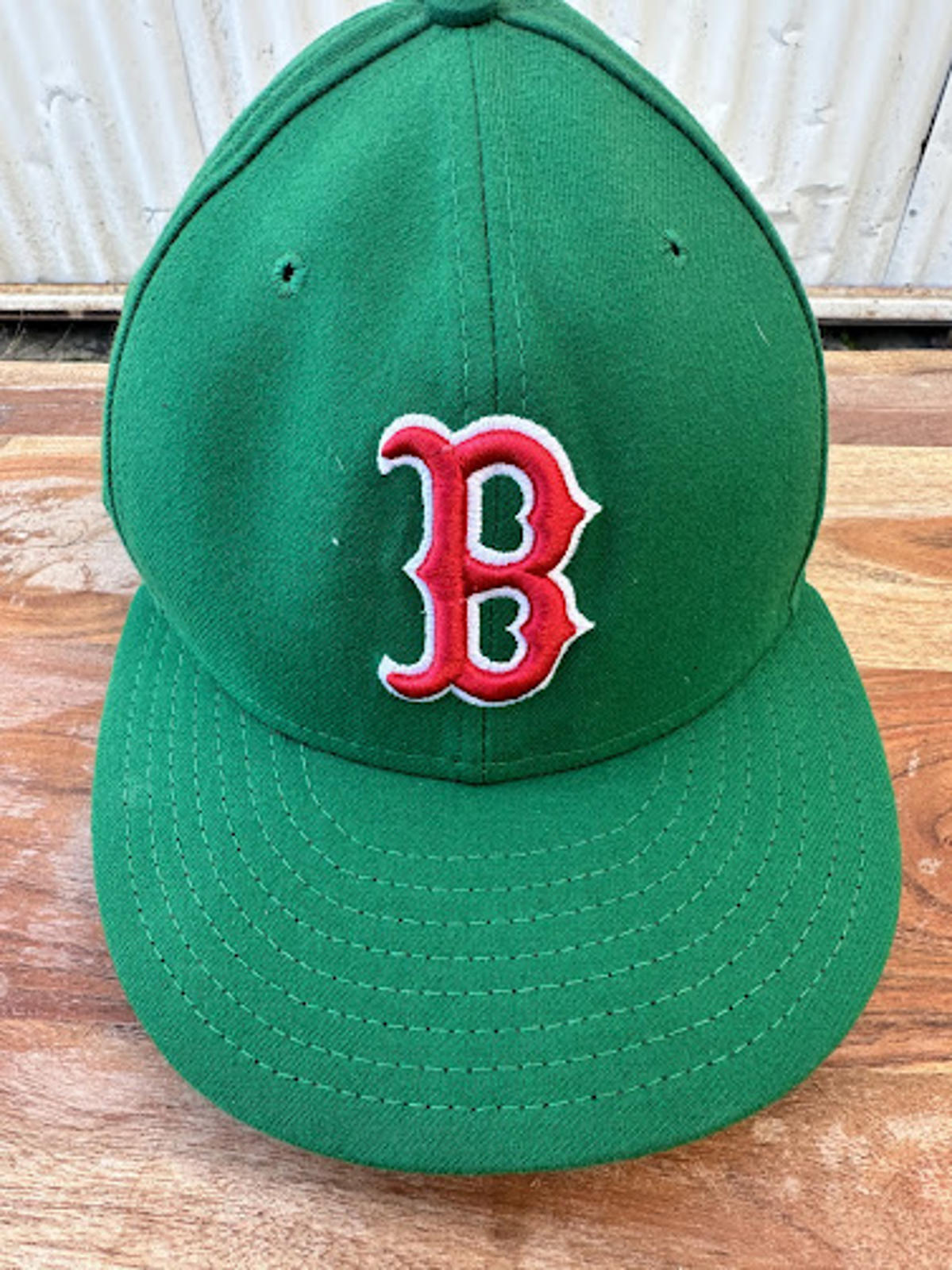 Boston Red Sox New Era 59FIFTY Green Fitted 8