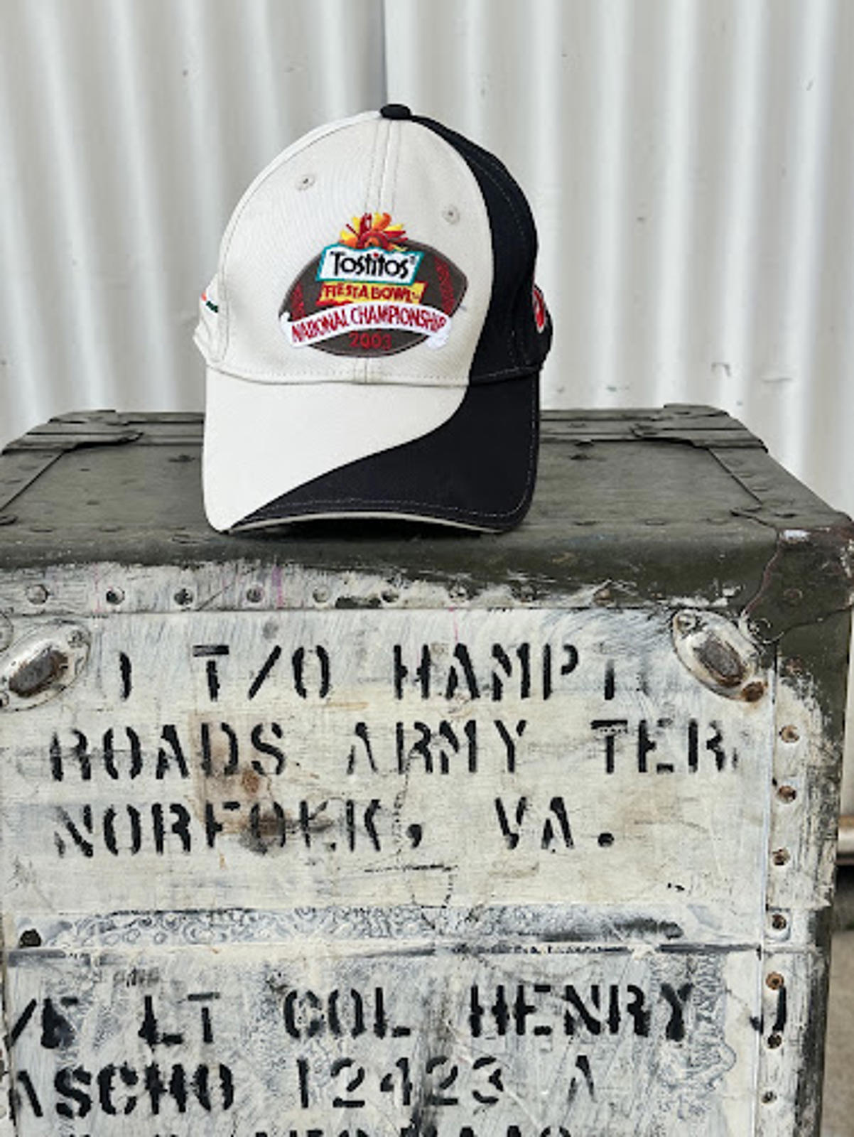 2003 Fiesta Bowl OSU Miami Champ Hat