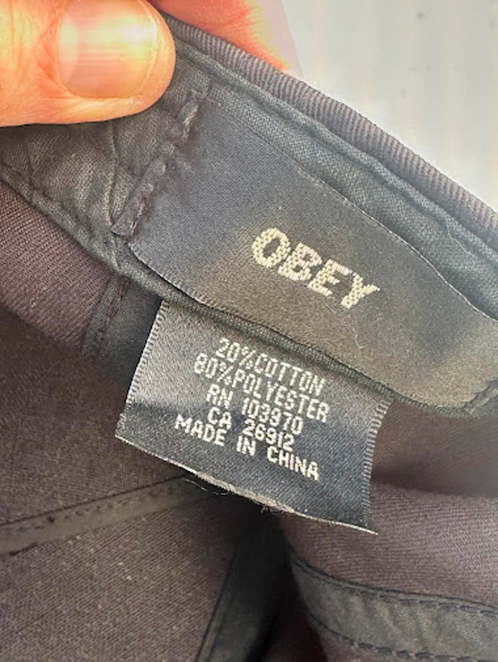 OBEY Propaganda OG Snapback Black