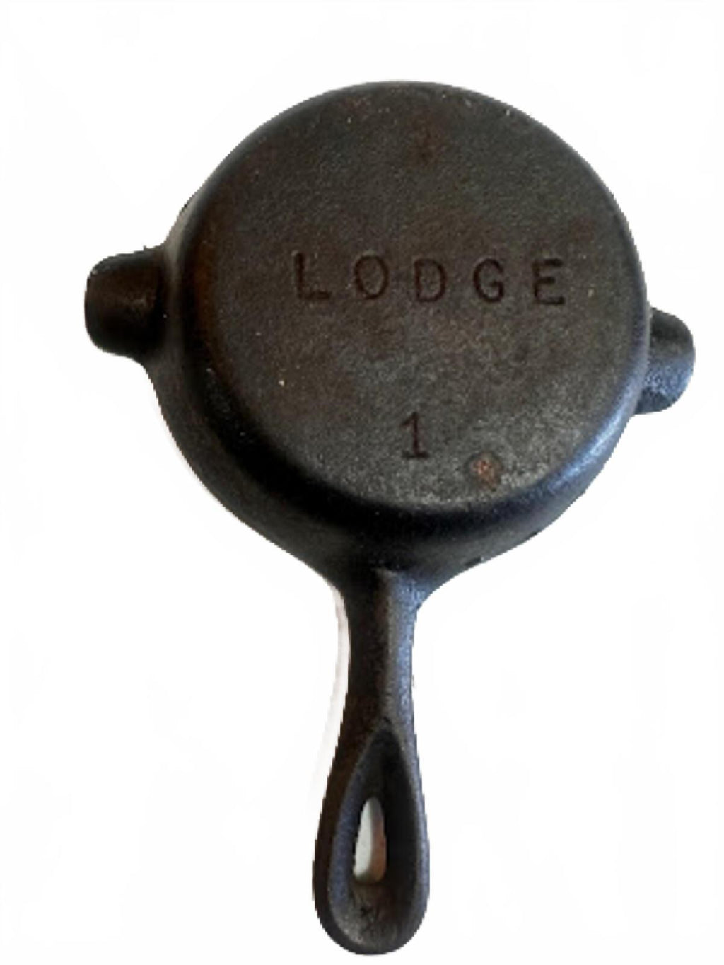 Vintage Lodge No. 1 Cast Iron Ashtray Pipe Rest