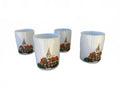 Set of 4 Vintage Porcelain Japanese Tea Cups