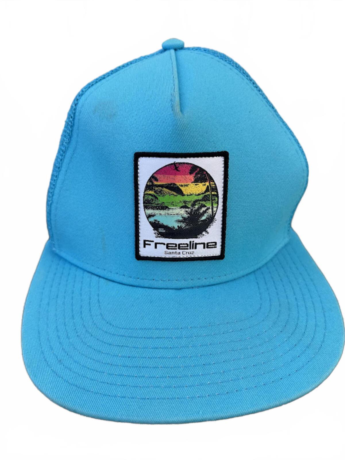 Freeline Santa Cruz Surf Shop Trucker Hat Blue