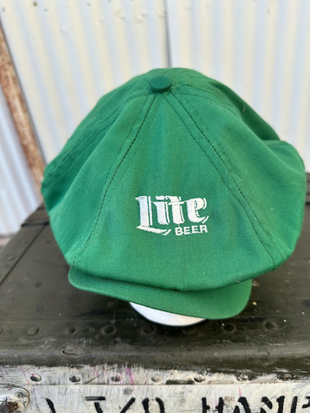 Vintage Lite Beer Painter Cap USA Green