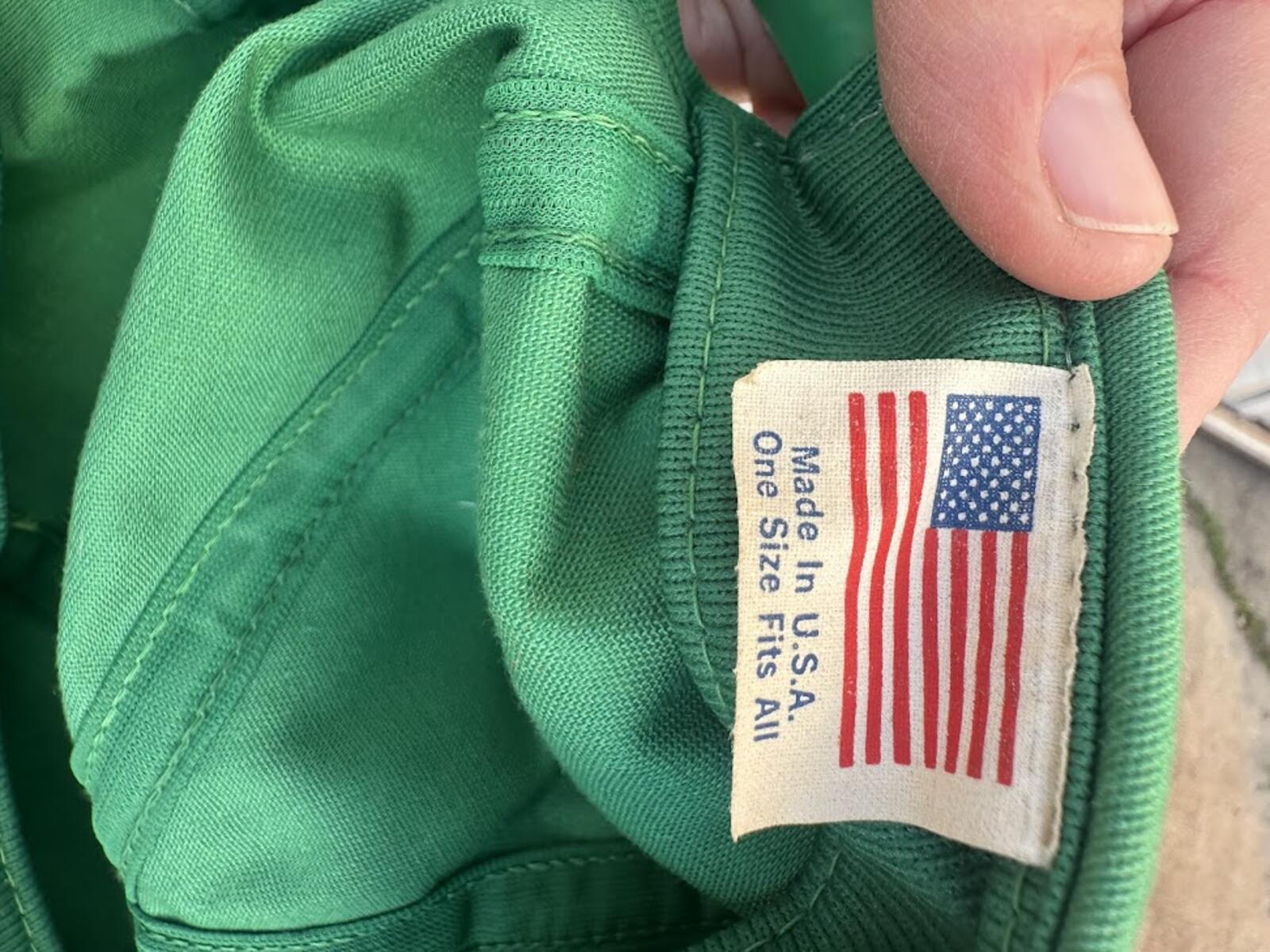 Vintage Lite Beer Painter Cap USA Green