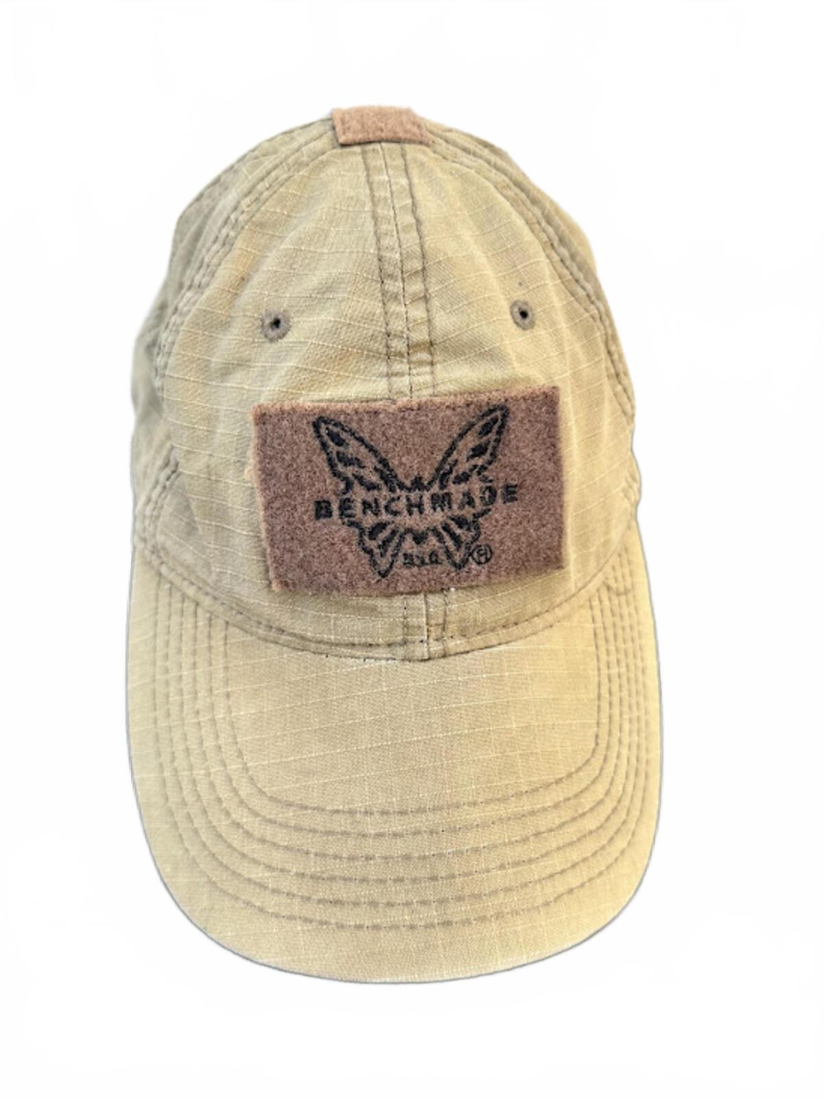Benchmade Tactical Ripstop Strapback Hat Tan