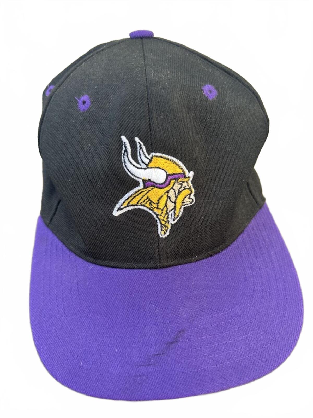 Minnesota Vikings Logo Athletic Snapback Hat
