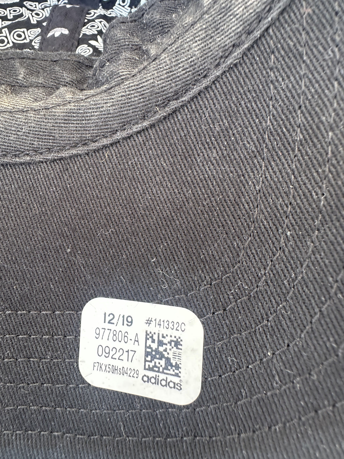 Adidas Originals Black Trefoil Strapback Hat