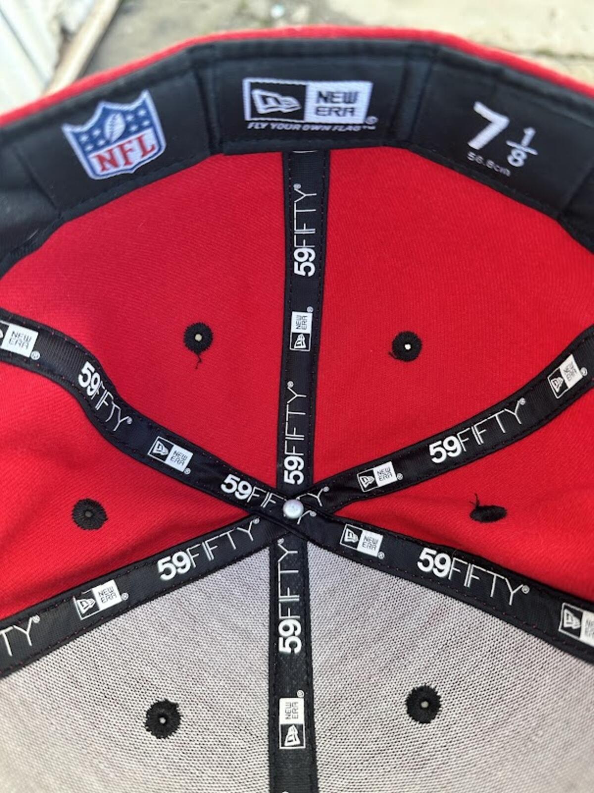 SF 49ers New Era 59FIFTY Fitted Hat 7 1/8