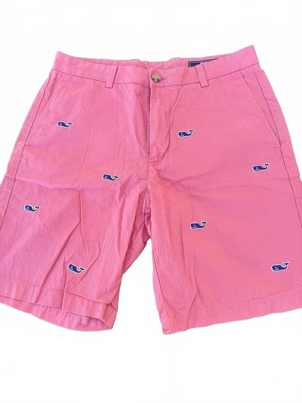 Vineyard Vines Pink Whale Shorts Size 32
