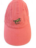 Coral Lizard Embroidered Dad Hat Strapback