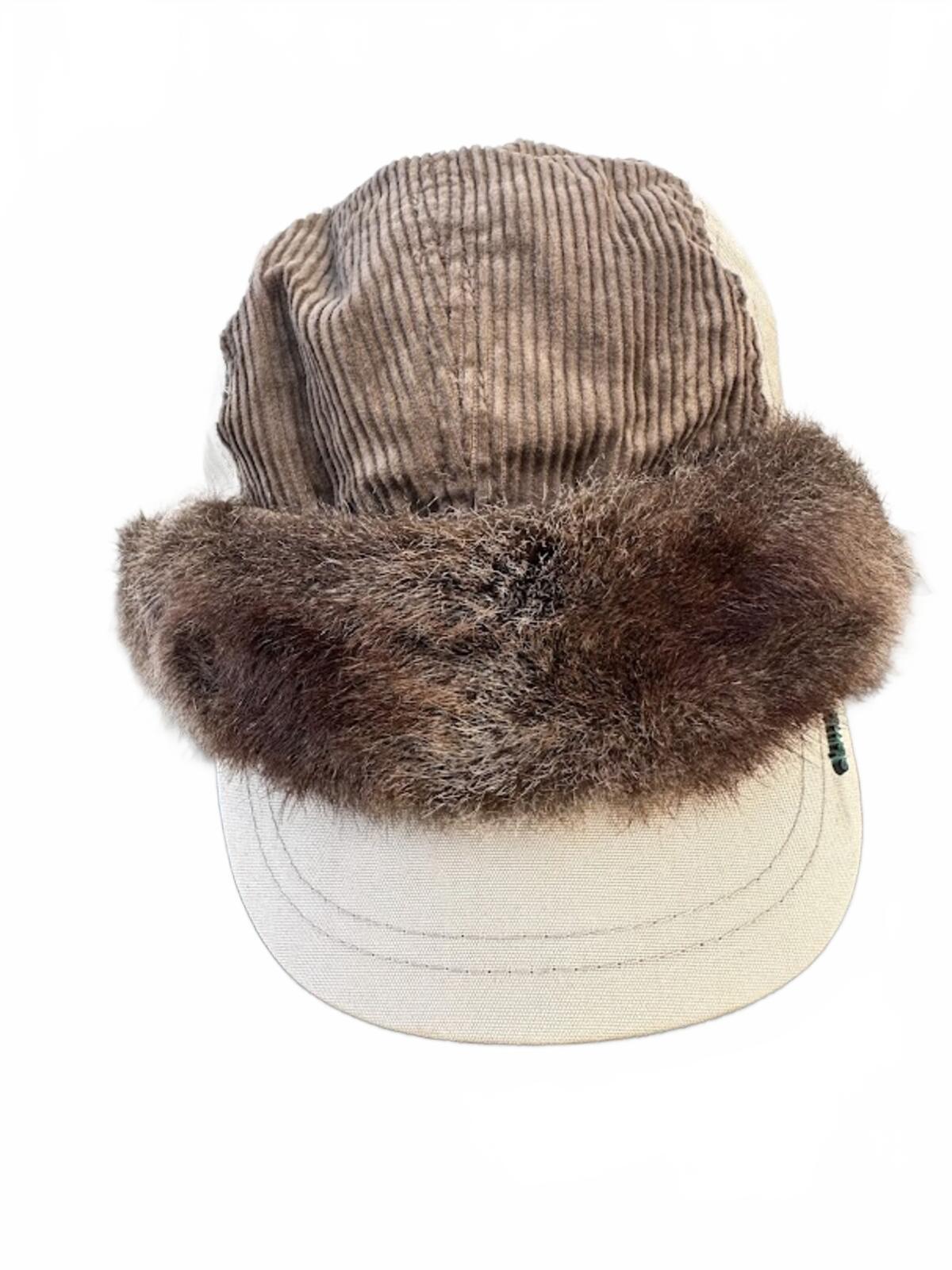 Element Crowns Corduroy Fur Ear Flap Hat