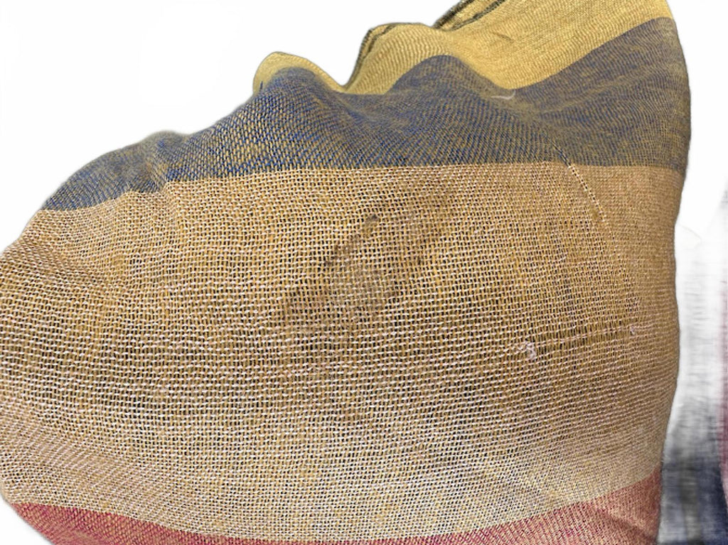 Vintage Indian Paisley Shawl Textile Throw