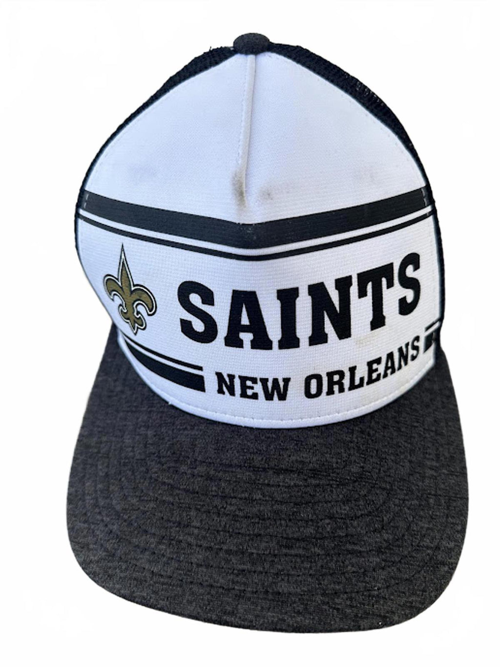Saints New Era 9FIFTY NFL 100 Trucker