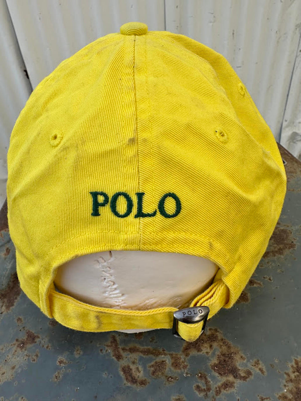 Polo Ralph Lauren Yellow Strapback Hat
