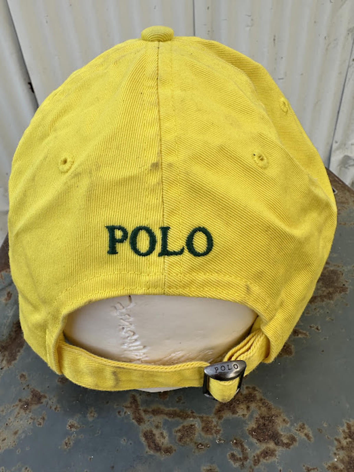 Polo Ralph Lauren Yellow Strapback Hat