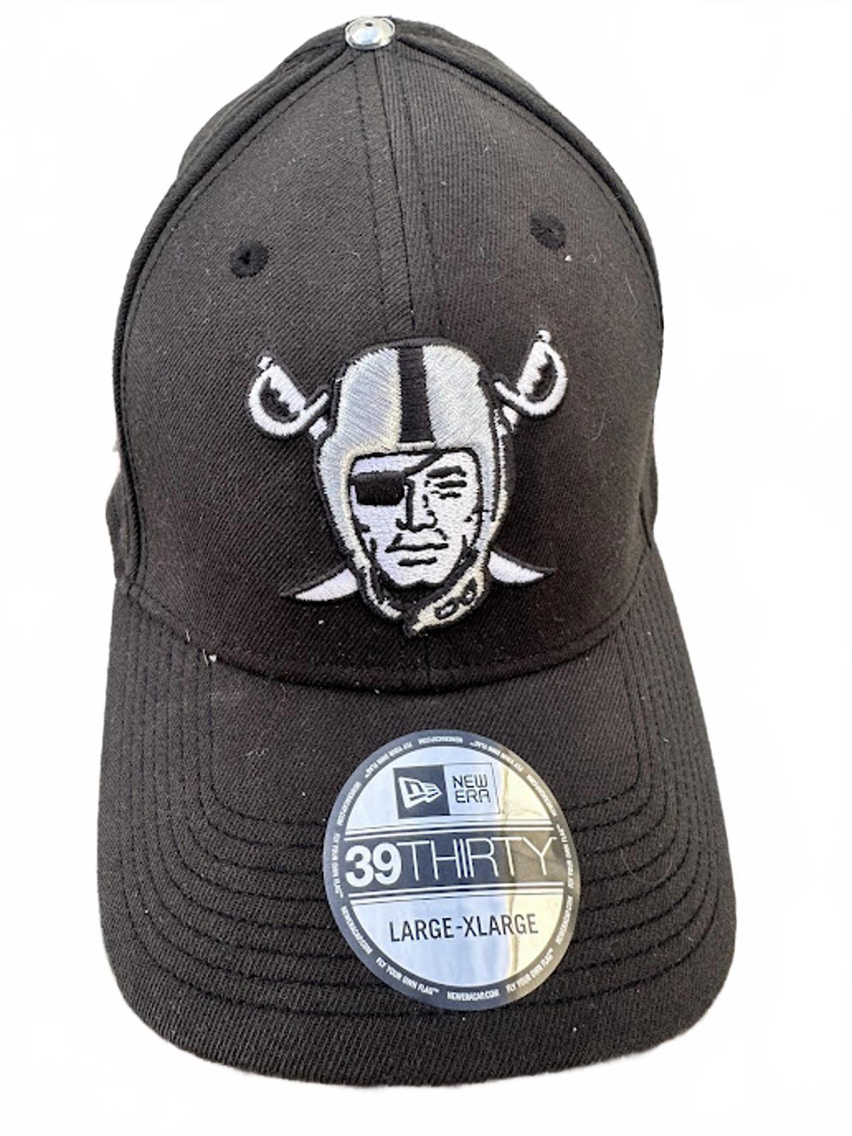 Raiders New Era 39THIRTY Flex Hat L/XL