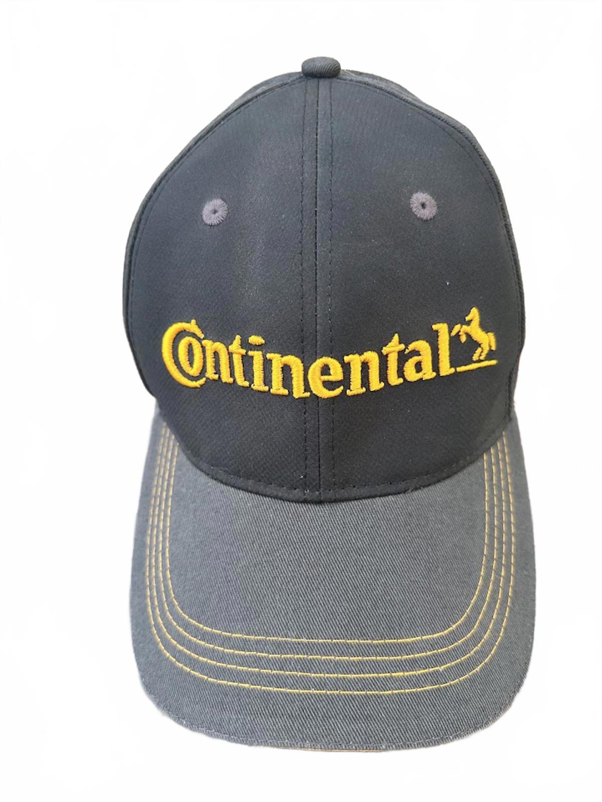 Continental Tire Logo Strapback Hat Black