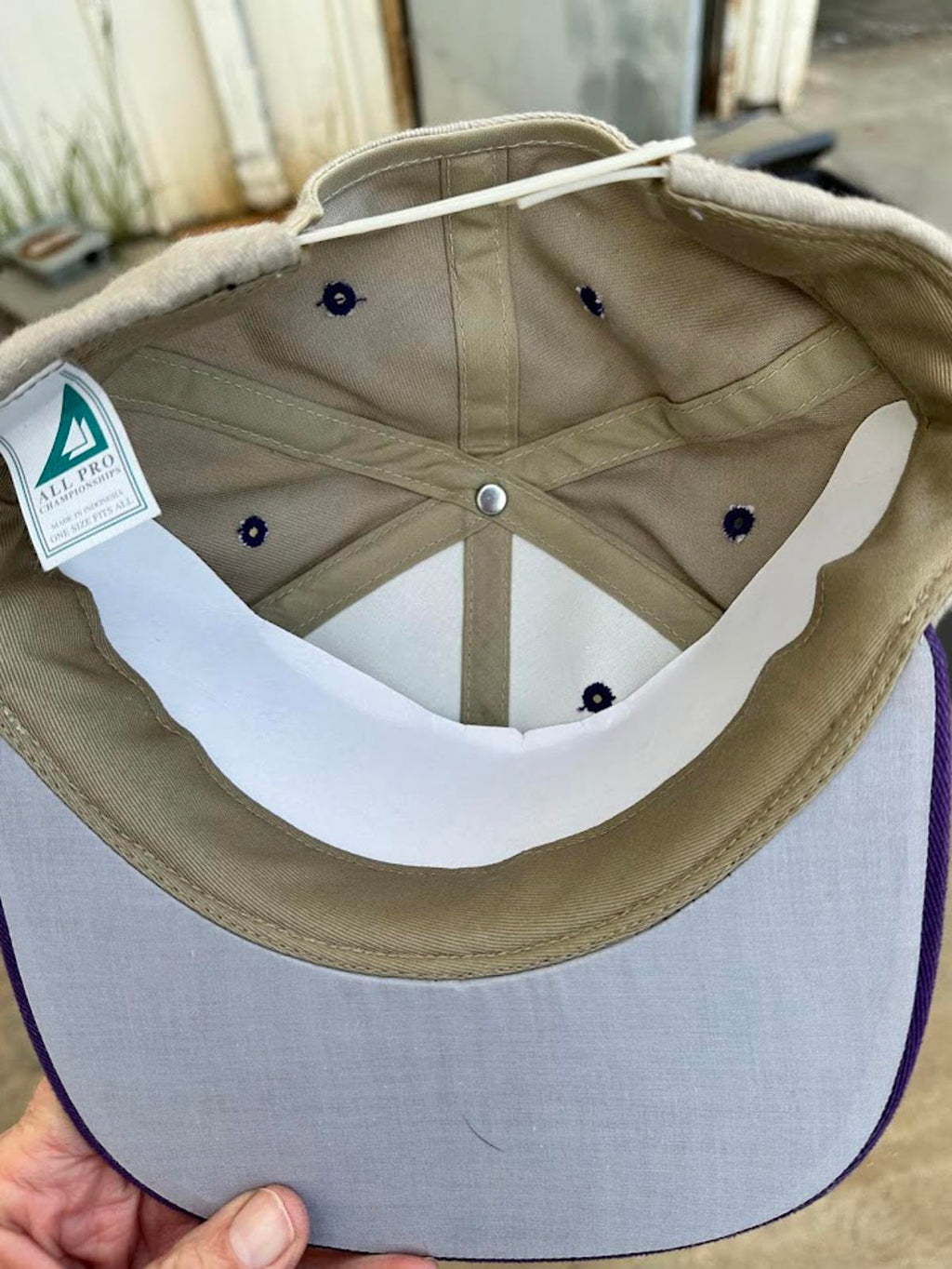 Kentucky Derby 123 Snapback Hat Purple
