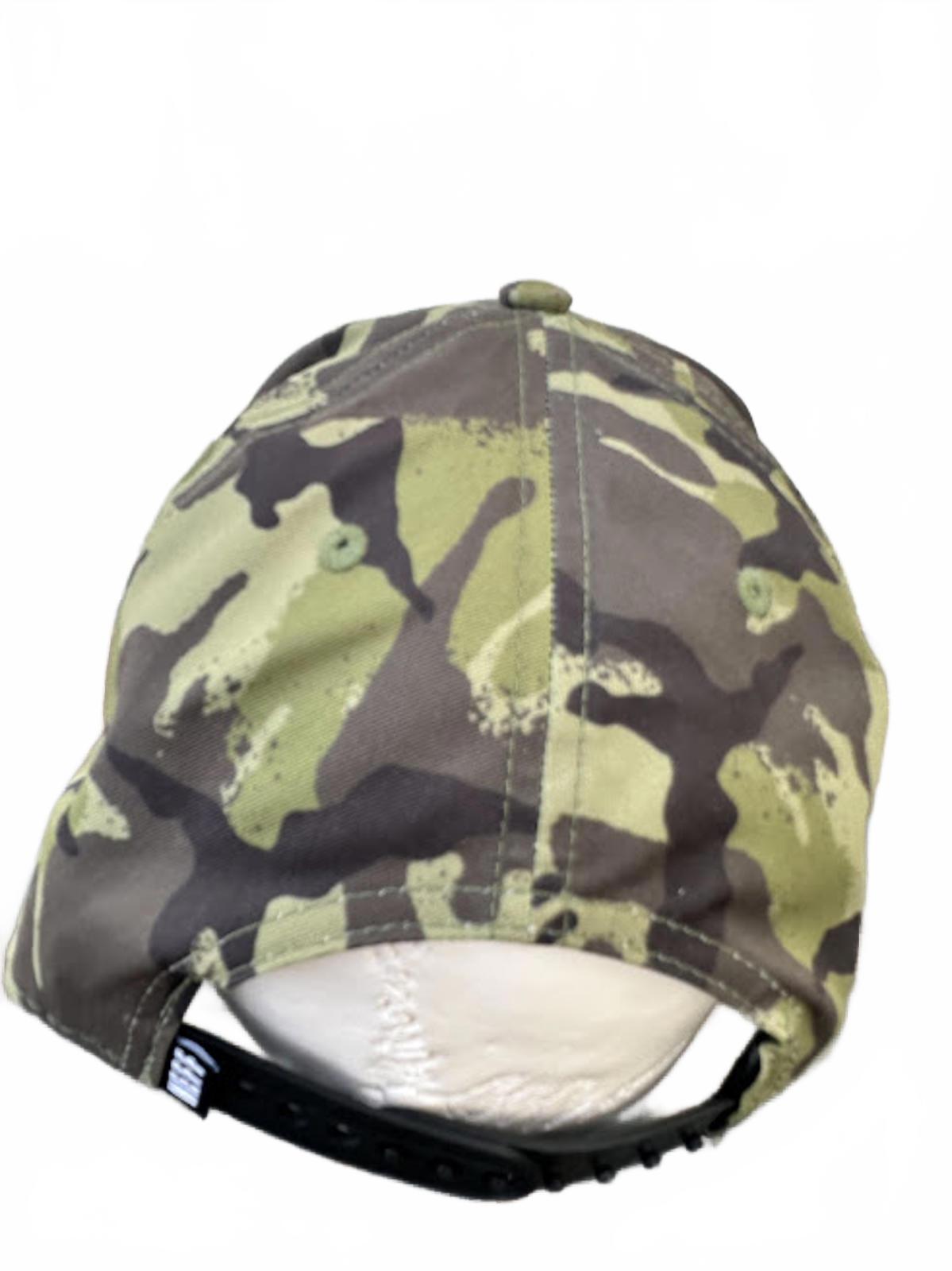 NEFF Camo Snapback Hat Orange Patch